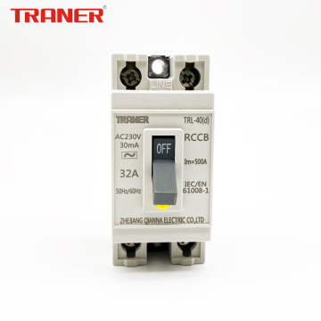 40A Earth Leakage Circuit Breaker Asian market ELCB